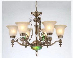 Solderie chandelier lustre pendants en cuivre 3/4/6 / 8 / 12/24 tetes