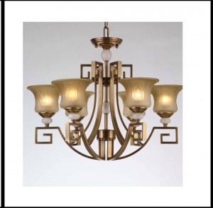 Liquidation chandelier pendant en cuivre 3/4/6 / 8 / 12/24 tete
