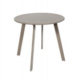 Petite table d'appoint "saona" - 50 x 45 cm - taupe