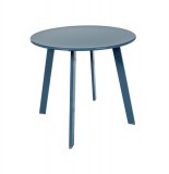 Petite table d'appoint "saona" - 50 x 45 cm - bleu