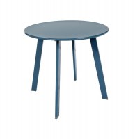 Petite table d'appoint "saona" - 50 x 45 cm - bleu