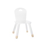Chaise pour enfants - nuage - 28 x 50 x 28 cm - blanc
