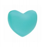 Coussin en coeur microbilles - 31 x 26 cm - coloris aléatoire