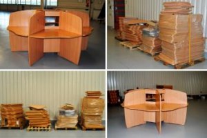 Meubles pour centre d'appel