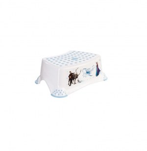 Marche pied anti dérapant pour enfant - reine des neiges