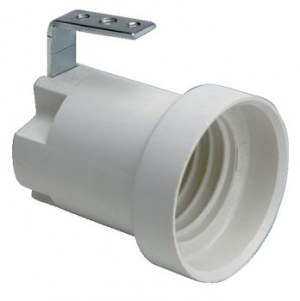 Douille e27 nylon a montage rapide