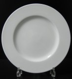 Assiette porcelaine blanche