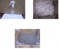 Flacon PET type boston 250ml avec gâchette spray blanche