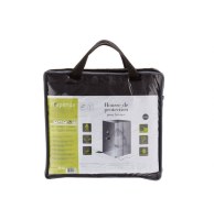 Housse pour loveuse - d 125 cm x h 205 cm - polyester - gris
