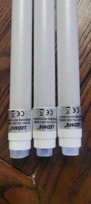 12W T8 LED Tube LED Lamps, 4000K BLANC FROID OPAQUE 1.2M