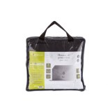 Housse salon de jardin taille m - 250 x 250 x 90 cm - polyester - gris