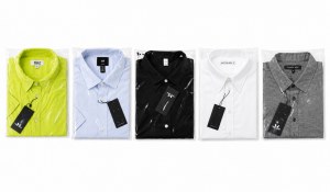 Lot chemises et hauts homme – Tailles mélangées S à XXL – 1800 pièces – Vente palette...