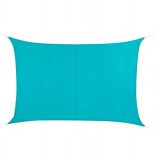 Toile solaire "curacao" - 200 x 300 cm - polyester - bleu