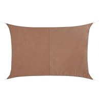 Toile solaire "curacao" - 200 x 300 cm - polyester - taupe