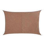 Toile solaire "curacao" - 200 x 300 cm - polyester - taupe