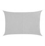 Toile solaire "curacao" - 200 x 300 cm - polyester - blanc