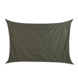 Toile solaire "curacao" - 200 x 300 cm - polyester - gris