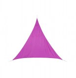 Toile solaire triangle "curacao" - 200 x 200 x 200 cm - polyester - vi