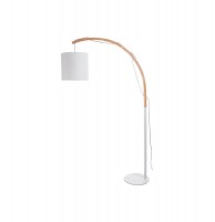 Lampadaire - elot - h 190 cm - blanc