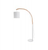 Lampadaire - elot - h 190 cm - blanc