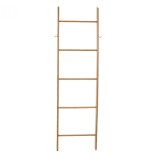Echelle porte serviettes - 5 niveaux - bambou