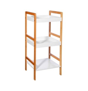 Etagère 3 niveaux - salle de bain - bambou