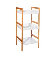 Etagère 3 niveaux - salle de bain - bambou