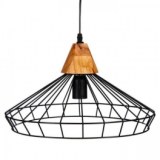 Suspension fil - d 38 cm x h22,5 cm - métal