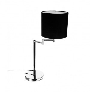 Lampe contemporaine - 50 x 20 cm - métal - noir
