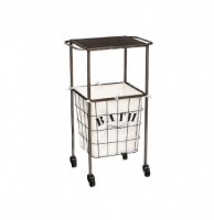 Desserte 1 panier "walton" - salle de bain