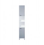 Colonne de salle de bain gloss - taupe - h 194 cm