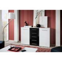 Commode - noir et blanc