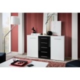 Commode - noir et blanc