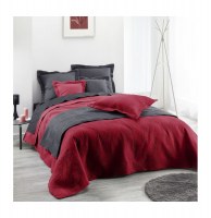 Couvre lit matelassé uni "florencia" 2 personnes - 220 x 240 cm - pol