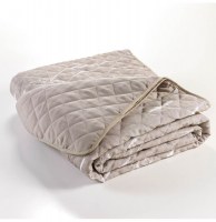 Couvre lit matelassé "naturea" 2 personnes - 220 x 240 cm - polyester