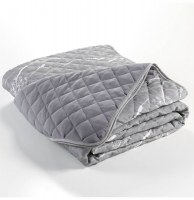 Couvre lit matelassé "naturea" 2 personnes - 220 x 240 cm - polyester