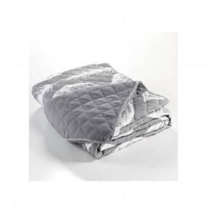 Couvre lit matelassé "feuilla" 2 personnes - 220 x 240 cm - polyester