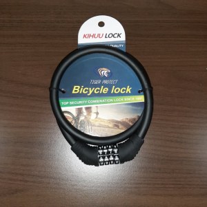 Cable Antivol à codes 80cm pour vélo Trottinette roues