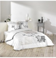 Parure de lit 2 personnes sybille - 240 x 220 cm - coton