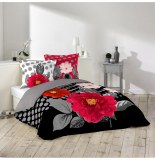 Parure de lit 2 personnes isis - 240 x 220 cm - coton