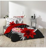 Parure de lit 2 personnes anabella - 240 x 220 cm - coton