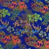 Tissu de brocart au broderie fine - Vente tissus en gros ou moyen quantité (G196)