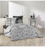 Parure de lit 2 personnes bullisto - 240 x 220 cm - coton