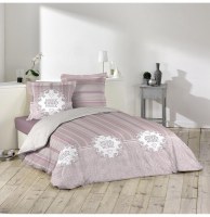 Parure de lit 2 personnes aglae - 240 x 220 cm - coton