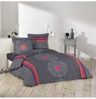 Parure de lit 2 personnes bohemian - 240 x 220 cm - coton