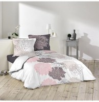 Parure de lit 2 personnes flavy - 240 x 220 cm - coton