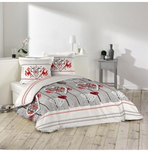 Parure de lit 2 personnes sweet dream - 260 x 240 cm - coton