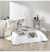 Parure de lit 2 personnes dreamer - 240 x 220 cm - coton