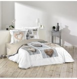 Parure de lit 2 personnes dreamer - 240 x 220 cm - coton