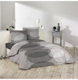 Parure de lit 2 personnes solaria - 260 x 240 cm - coton